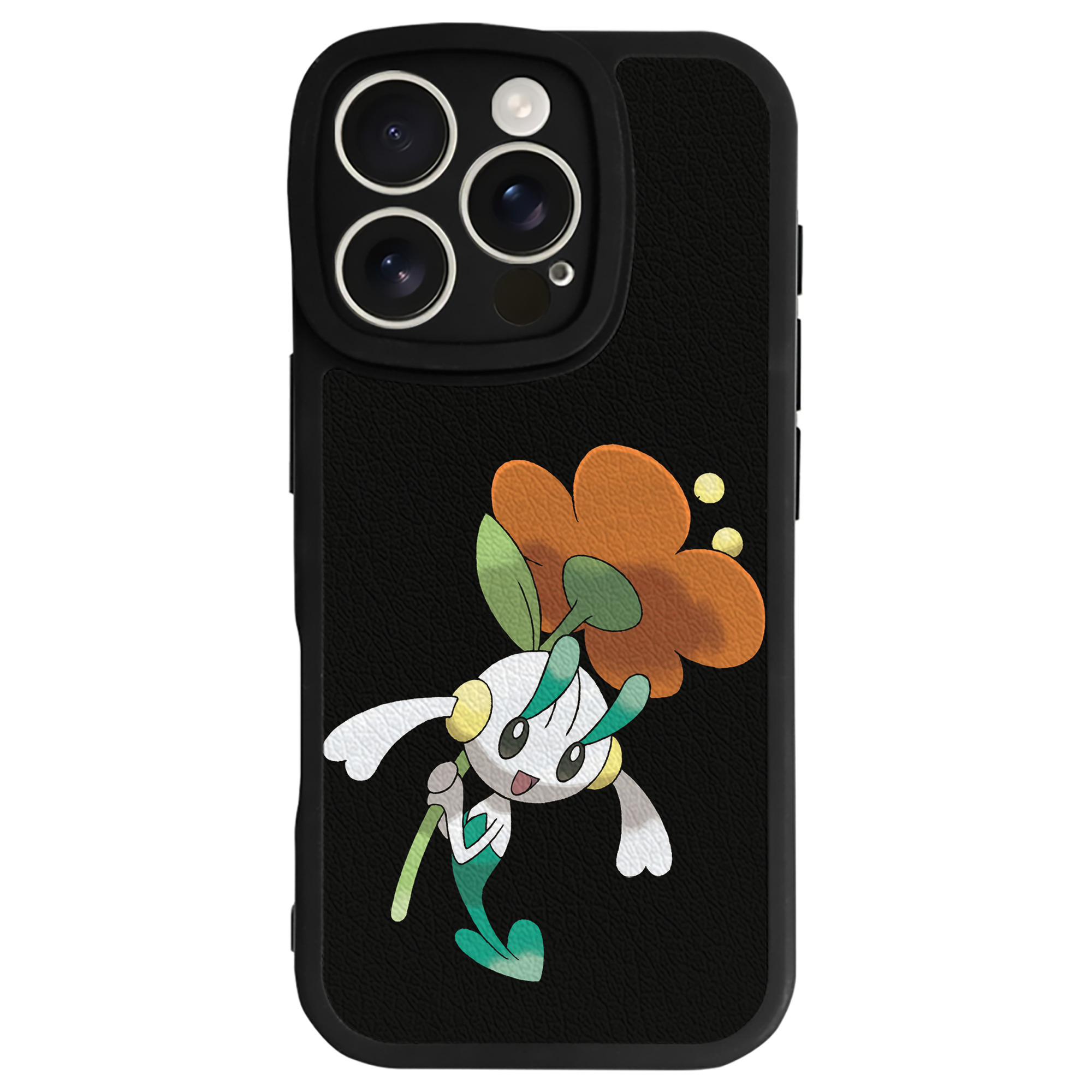 （画像用） ポケットモンスター Pokémon 【iPhone 16シリーズ対応】シリコンスマホケース（レザー調） 材質：シリコン